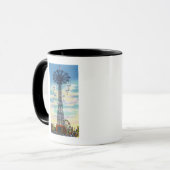 Mug Steeplechase Park Parachute Jump Jump Heure de Jou (Devant gauche)