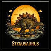 Mug Stégosaure Dinosaure Préhistorique Lune