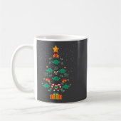Mug Stegosaurus Dinosaur Christmas Tree Xmas Long Slee (Gauche)