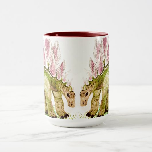 Mug Stegosaurus et Ami ensemble (Centre)