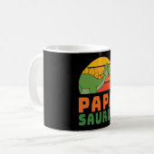 Mug Stegosaurus Papasaurus Dinosaur Fête des pères (Devant gauche)