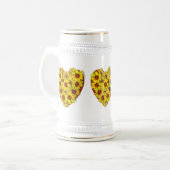 Mug Stein Cœur de Tournesol (Devant gauche)