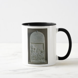 Mug Stela de Si'gabbor, prêtre du dieu de lune