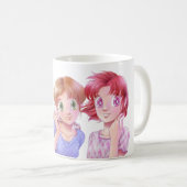 Mug Stela et Sabrina de mon manga original (Devant droit)