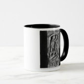Mug Stela funéraire dépeignant un docteur (Devant droit)