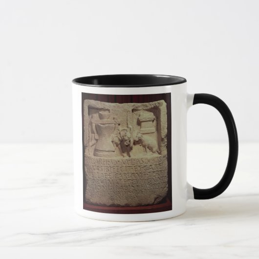 Mug Stele du miller Marcus Careius Asisa (Droite)