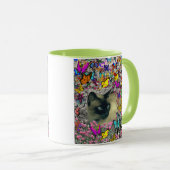 Mug Stella chez le chat siamois de point de chocolat (Devant droit)