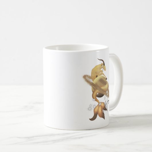 Mug Stellar Capricorn Saturn Zodiac (Devant droit)