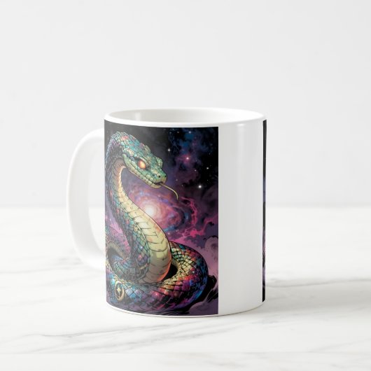 Mug Stellar Path – Voyage à travers l’Univers. (Devant gauche)
