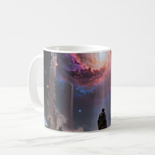 Mug Stellar Path – Voyage à travers l'Univers (Devant gauche)
