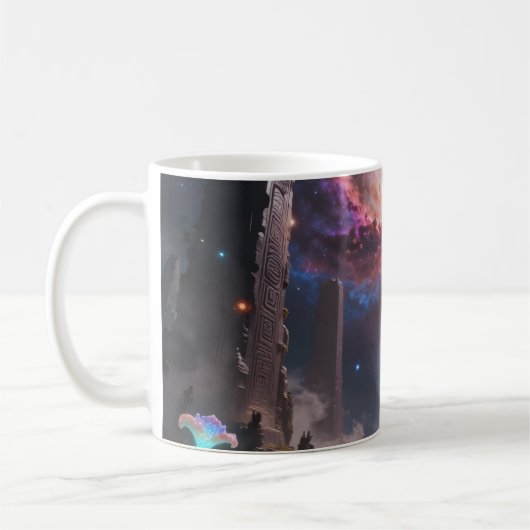 Mug Stellar Path – Voyage à travers l'Univers (Gauche)