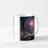 Mug Stellar Path – Voyage à travers l'Univers (Devant droit)