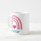 Mug Stellar Viva Magenta Boho arc-en-ciel (Devant gauche)