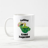 Mug Sténographe judiciaire retraité (tortue) (Gauche)