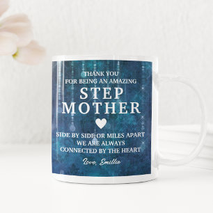 Mug Stepmère Merci Message sincère Personnaliser