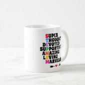 Mug StepMom Gift Step Mère StepMother (Devant droit)