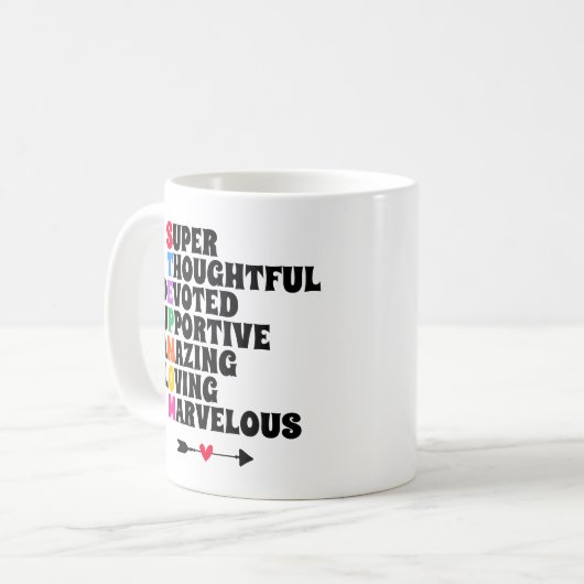 Mug StepMom Gift Step Mère StepMother (Devant gauche)