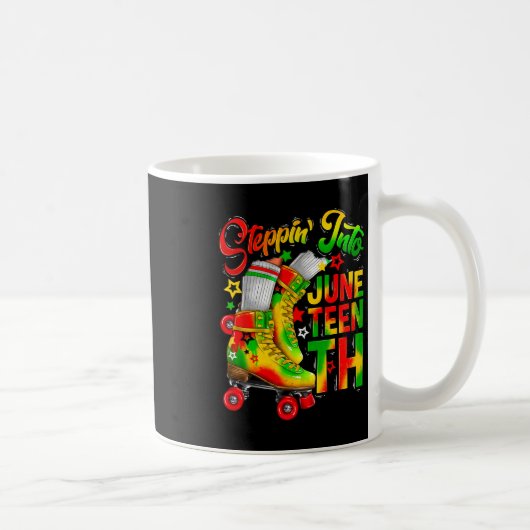 Mug Steppin' Into JunetDix Ancêtres Melanin Roller (Droite)