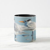Mug Sternes royales sur la plage (Centre)