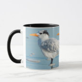 Mug Sternes royales sur la plage (Gauche)