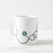 Mug Stéthoscope (Devant gauche)