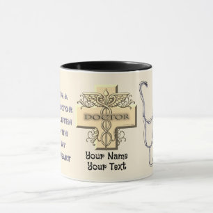 Mug Stethoscope Coeur médecin