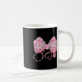 Mug Stéthoscope Coquette Arc Infirmières Inscrites Amo