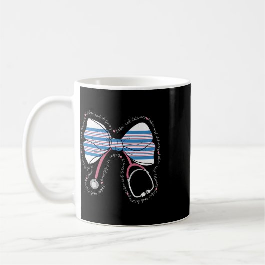 Mug Stethoscope Coquette Bow Ba1 (Gauche)