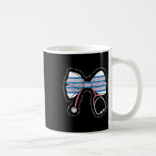 Mug Stethoscope Coquette Bow Ba1
