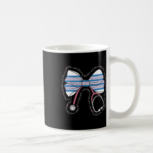 Mug Stethoscope Coquette Bow Ba1 (Droite)