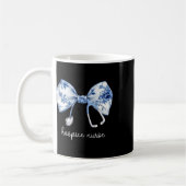 Mug Stethoscope Coquette Bow Hospice Aide Pallia (Gauche)