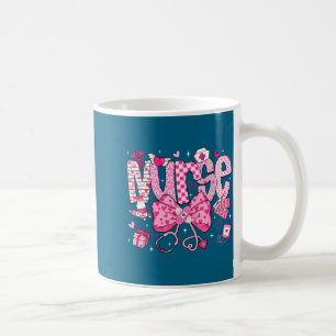 Mug Stéthoscope de cœur de la Saint-Valentin pour infi