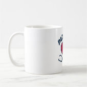 Mug Stéthoscope de secouriste avec cœur (Gauche)