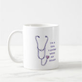 Mug Stéthoscope Infirmière CNA (Gauche)