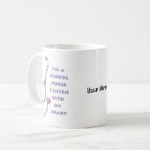 Mug Stéthoscope Infirmière École (Devant gauche)