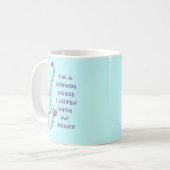 Mug Stéthoscope infirmière scolaire (Devant gauche)