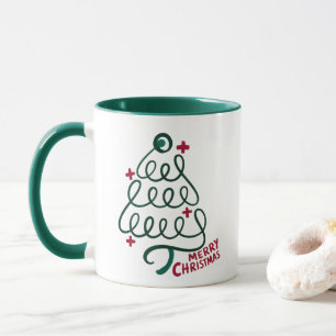 Mug Stéthoscope Joyeux Noël CNA Travailleur Médical
