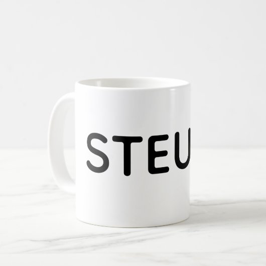 Mug STEUPS Mug. Minimalist Edition (Devant gauche)