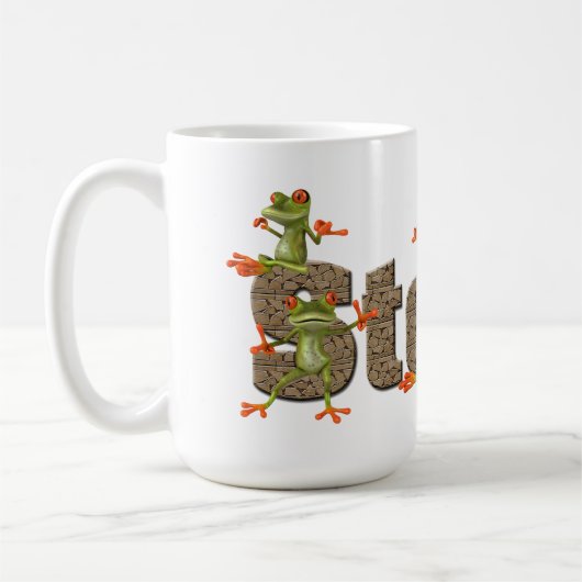 Mug Steve et les grenouilles (Gauche)