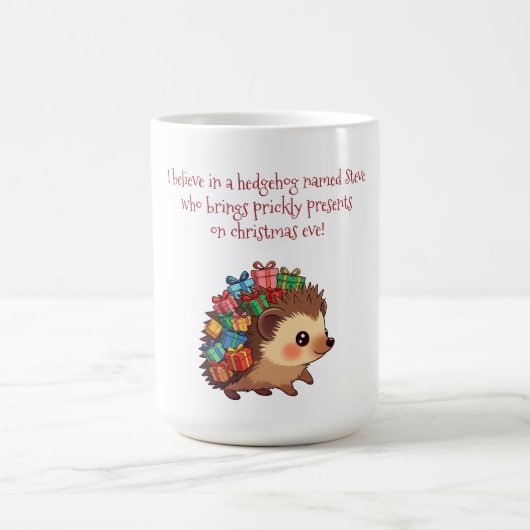 Mug Steve the Hedgehog – Funny Atheist  (Centre)