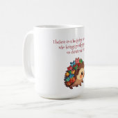 Mug Steve the Hedgehog – Funny Atheist  (Devant gauche)