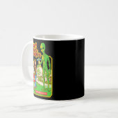 Mug Steven Rhodes Don't Talk To Strangers Alien Retro  (Devant gauche)