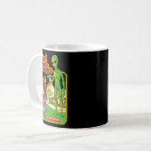 Mug Steven Rhodes Don't Talk To Strangers Alien Retro  (Devant gauche)
