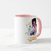 Mug Steven Universe | Crystal Gem Group Huddle (Devant droit)