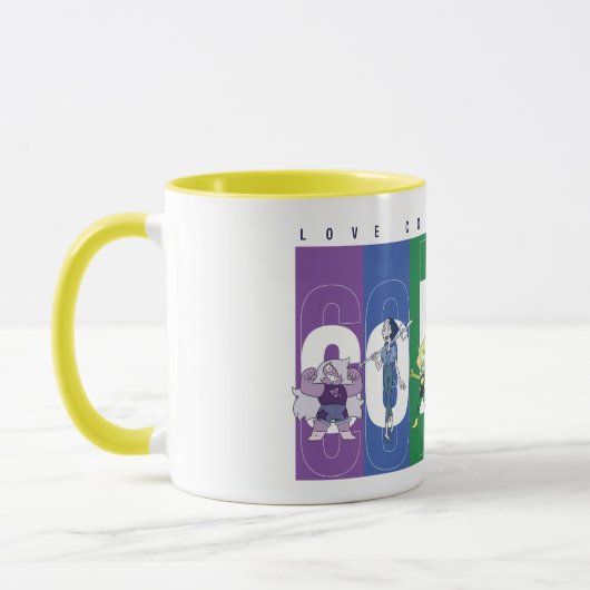 Mug Steven Universe - L'Amour Arrive Dans Toutes Les C (Gauche)