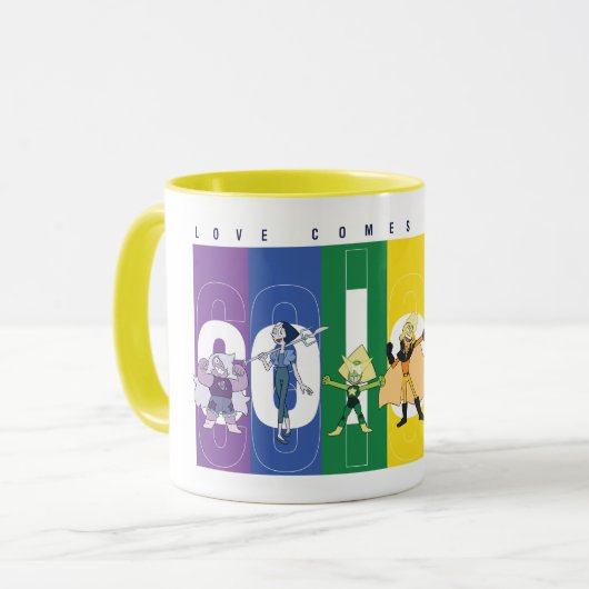 Mug Steven Universe - L'Amour Arrive Dans Toutes Les C (Devant gauche)