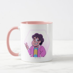 Mug Steven Universe   Portrait diamant rose