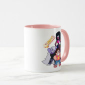 Mug Steven Universe | Pose du groupe Crystal Gem (Devant droit)