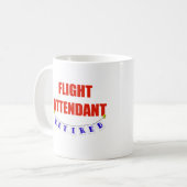 MUG STEWARD (HÔTESSE DE L'AIR) RETRAITÉ (Devant gauche)
