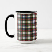 Mug Stewart Dress Clan Tartan (Gauche)